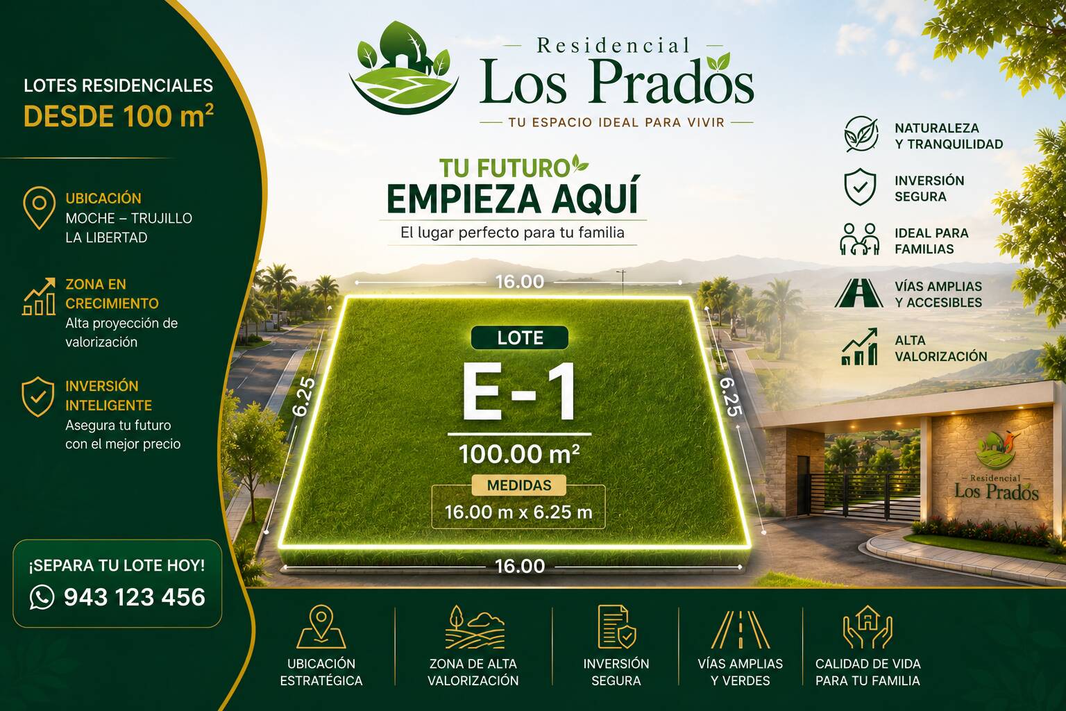 #3 - Terreno para Venta en Trujillo - LAL