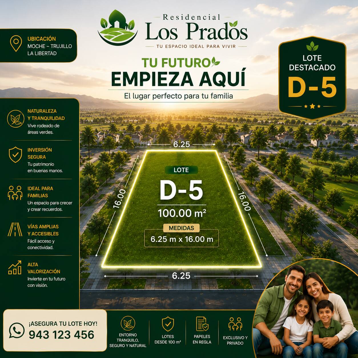 #12 - Terreno para Venta en Trujillo - LAL