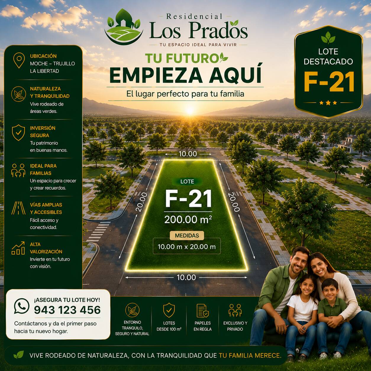 #21 - Terreno para Venta en Trujillo - LAL