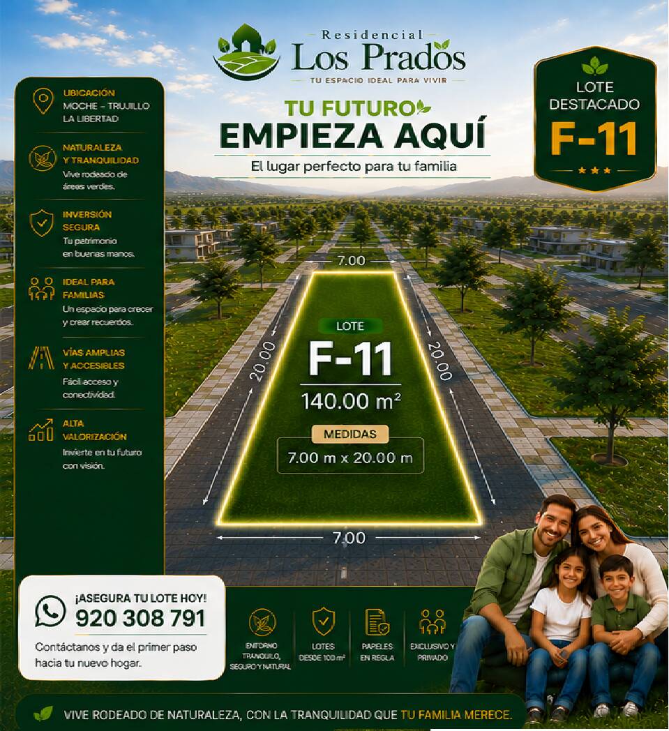 #32 - Terreno para Venta en Trujillo - LAL