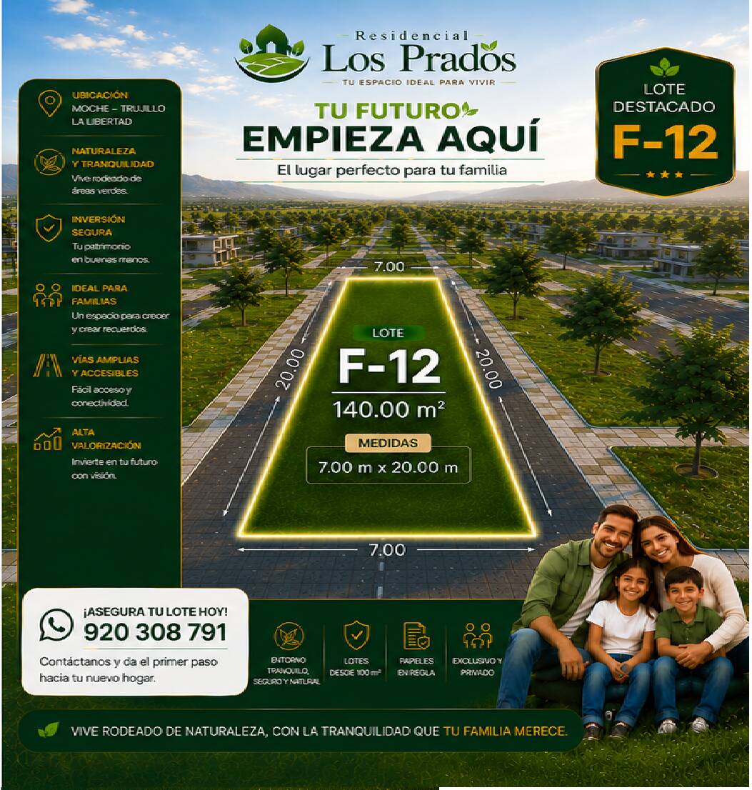 #33 - Terreno para Venta en Trujillo - LAL