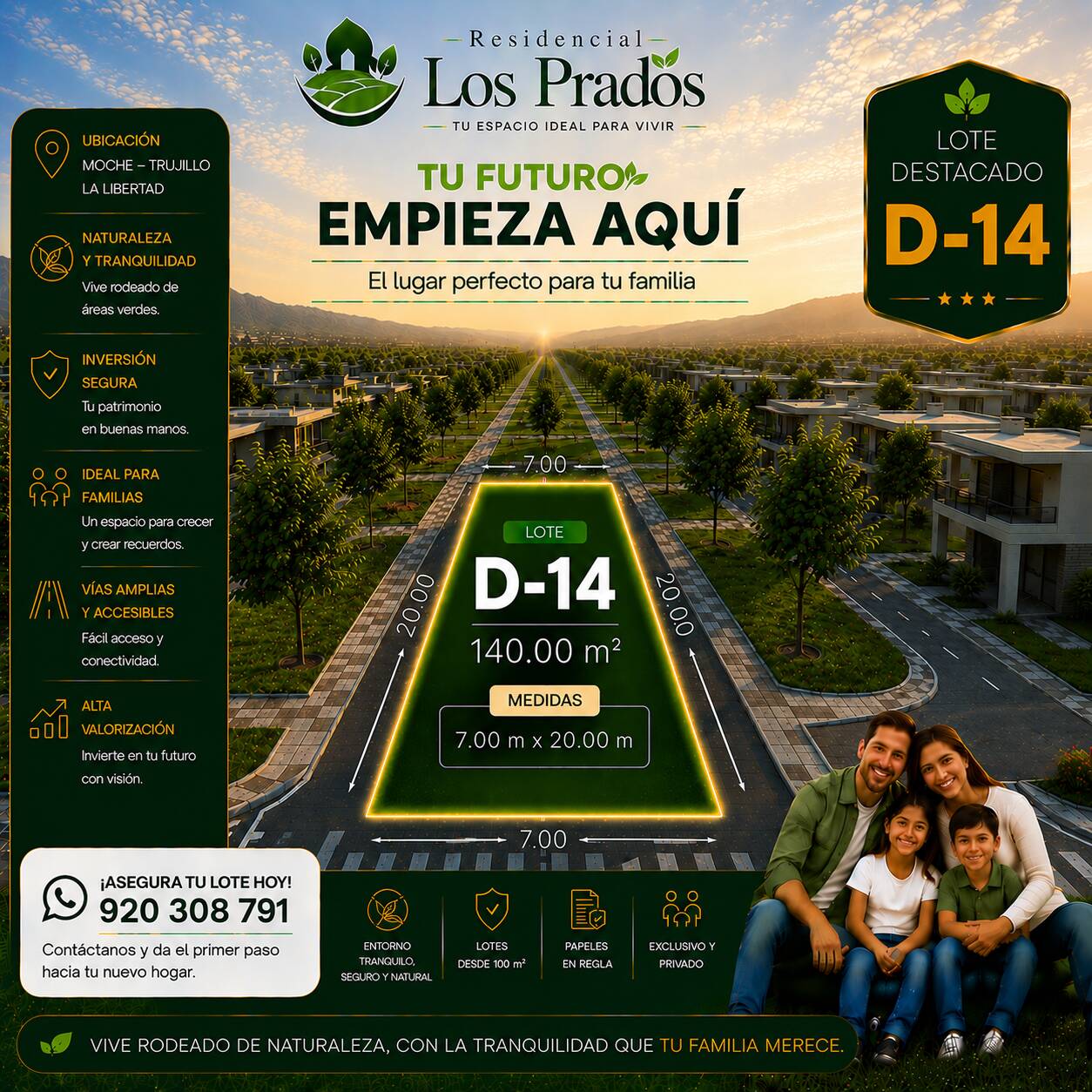 #6 - Terreno para Venta en Trujillo - LAL