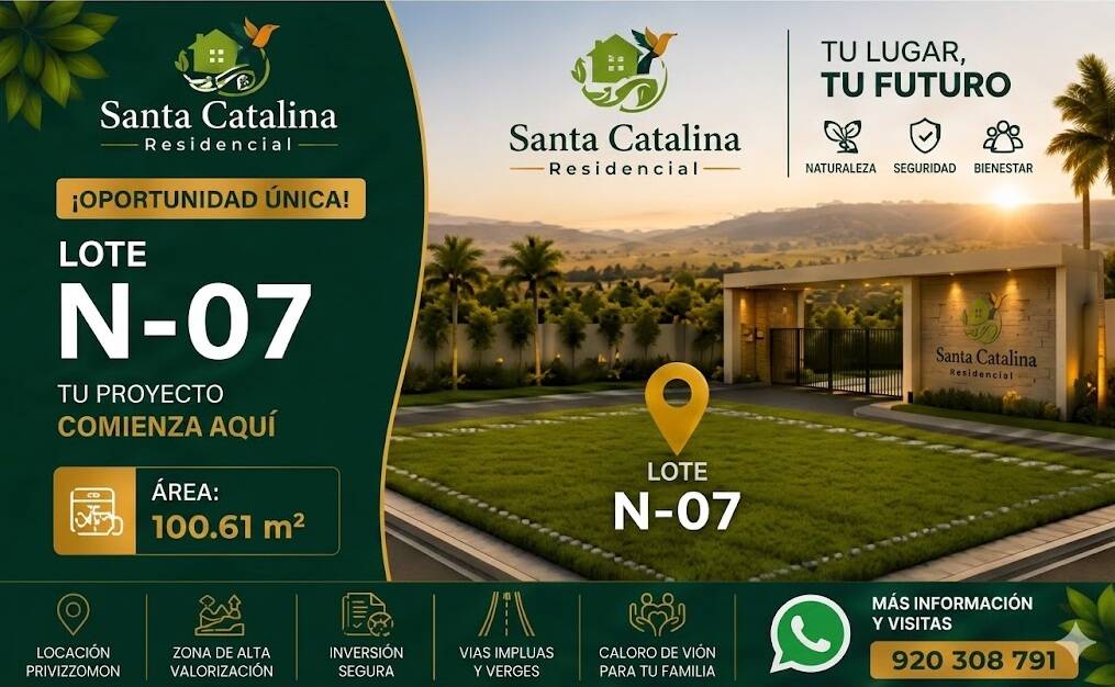 #N-07 - Terreno para Venta en Trujillo - LAL