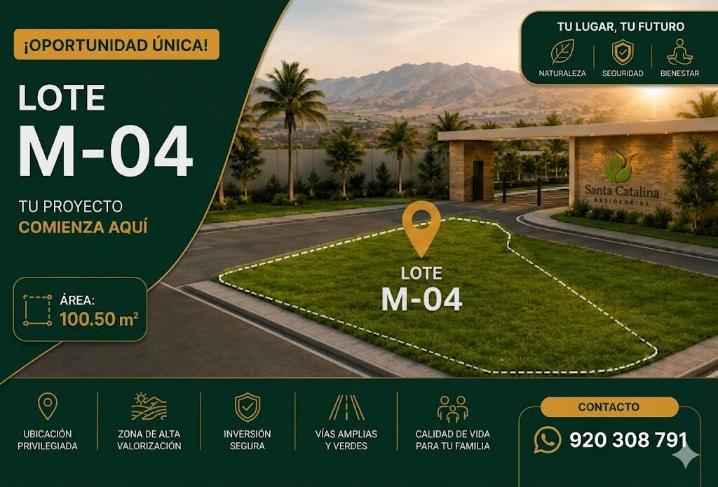 #M04 - Terreno para Venta en Trujillo - LAL