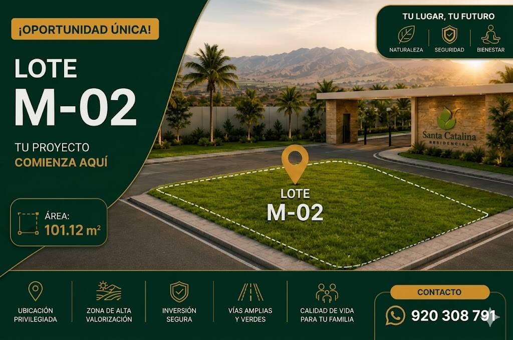 #M02 - Terreno para Venta en Trujillo - LAL