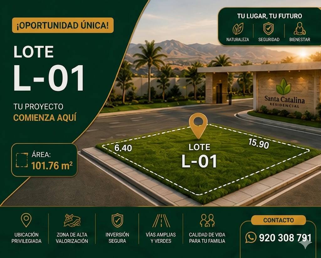 #L01 - Terreno para Venta en Trujillo - LAL