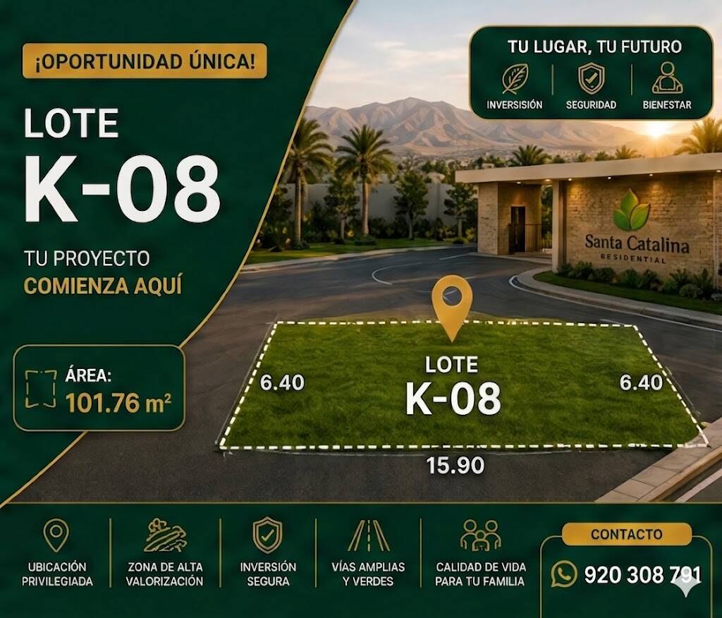 #K08 - Terreno para Venta en Trujillo - LAL