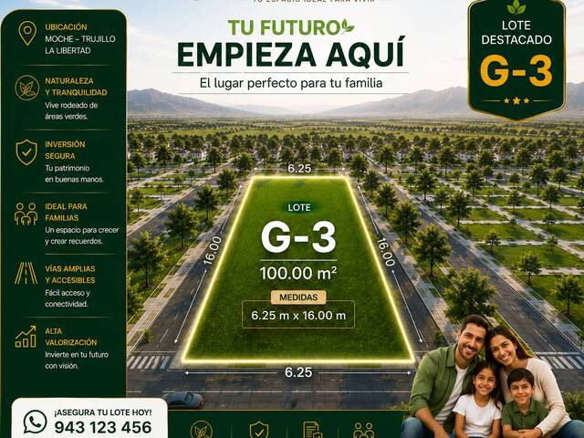 #16 - Terreno para Venta en Trujillo - LAL