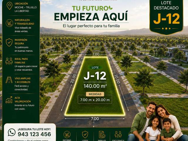 #19 - Terreno para Venta en Trujillo - LAL