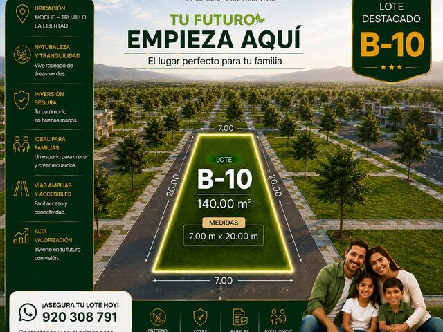 #26 - Terreno para Venta en Trujillo - LAL