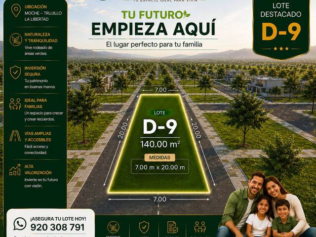 #27 - Terreno para Venta en Trujillo - LAL