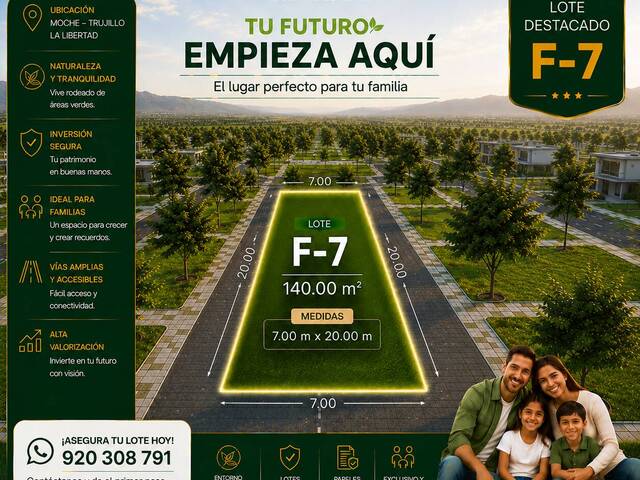 #30 - Terreno para Venta en Trujillo - LAL