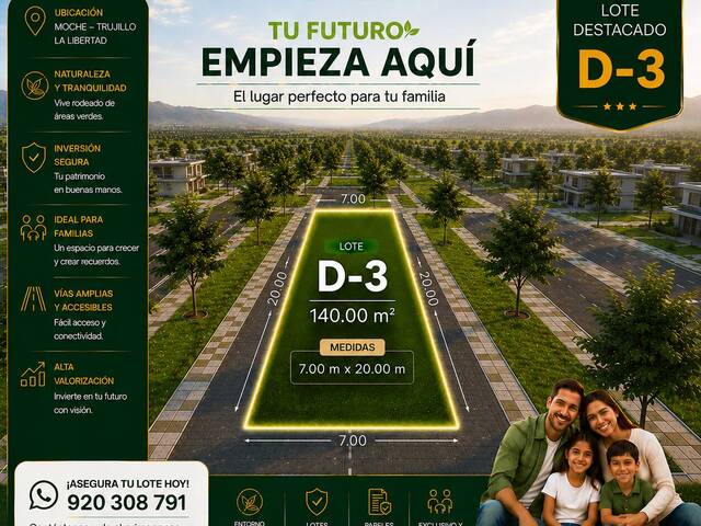#31 - Terreno para Venta en Trujillo - LAL