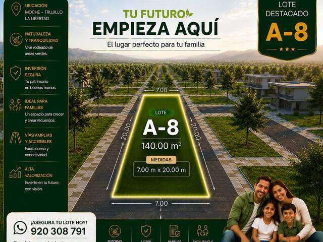 #35 - Terreno para Venta en Trujillo - LAL