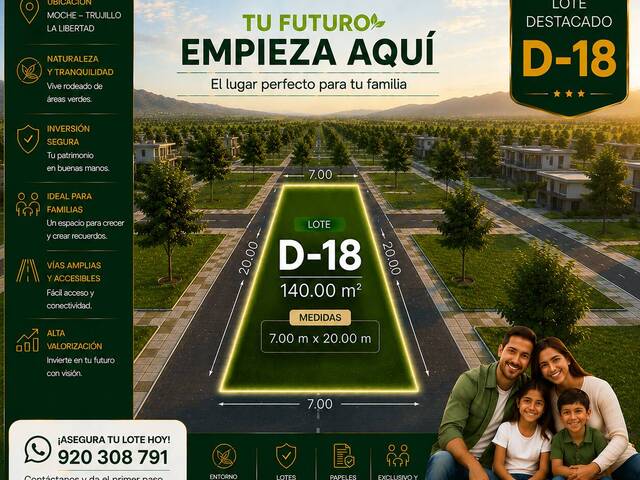 #36 - Terreno para Venta en Trujillo - LAL
