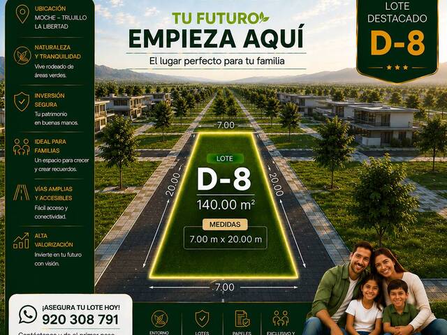 #37 - Terreno para Venta en Trujillo - LAL