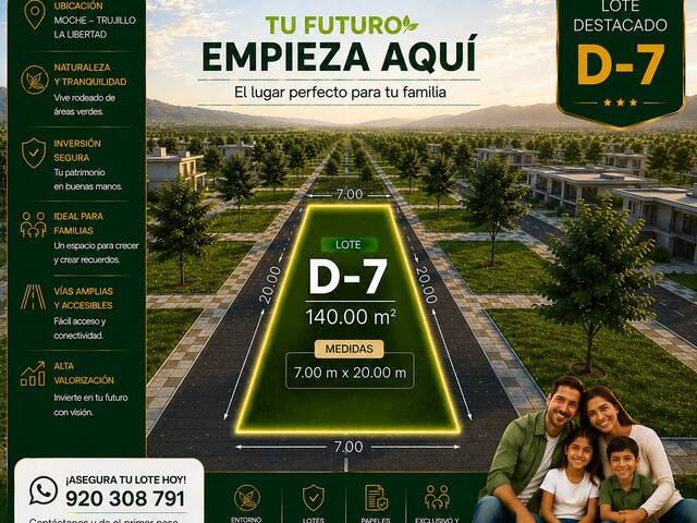 #38 - Terreno para Venta en Trujillo - LAL