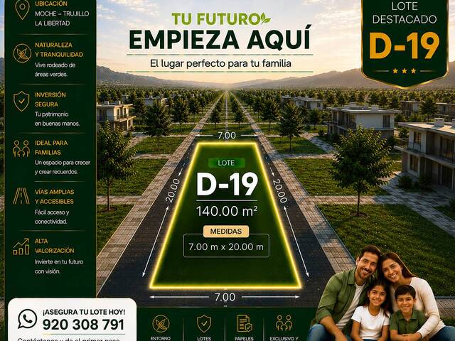 #41 - Terreno para Venta en Trujillo - LAL