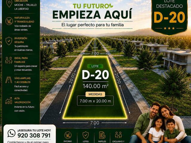 #42 - Terreno para Venta en Trujillo - LAL