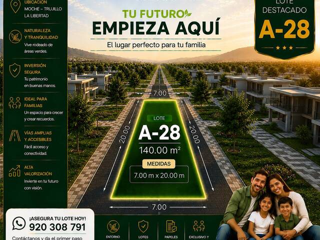 #43 - Terreno para Venta en Trujillo - LAL