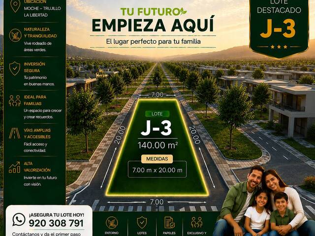 #45 - Terreno para Venta en Trujillo - LAL