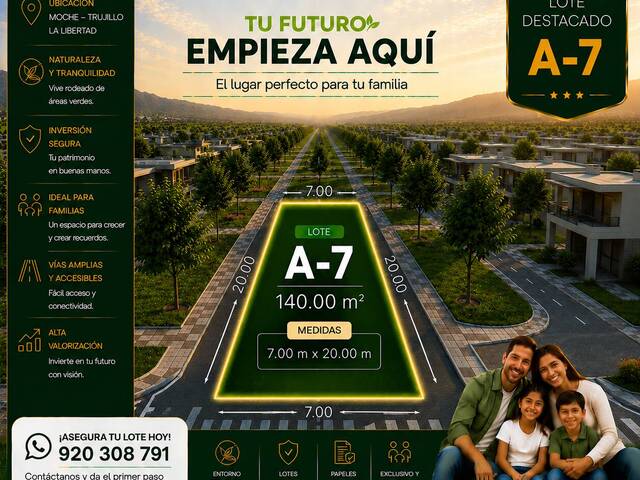 #47 - Terreno para Venta en Trujillo - LAL