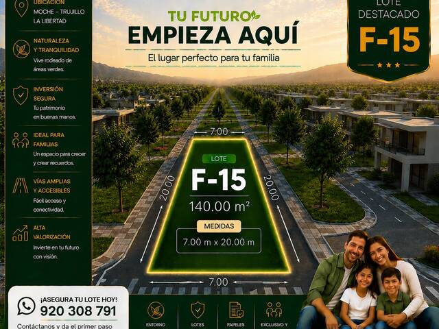 #50 - Terreno para Venta en Trujillo - LAL